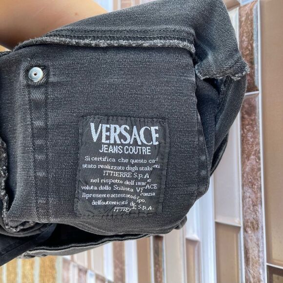Versace Jeans Couture cropped jeans size 26 - Picture 16 of 17